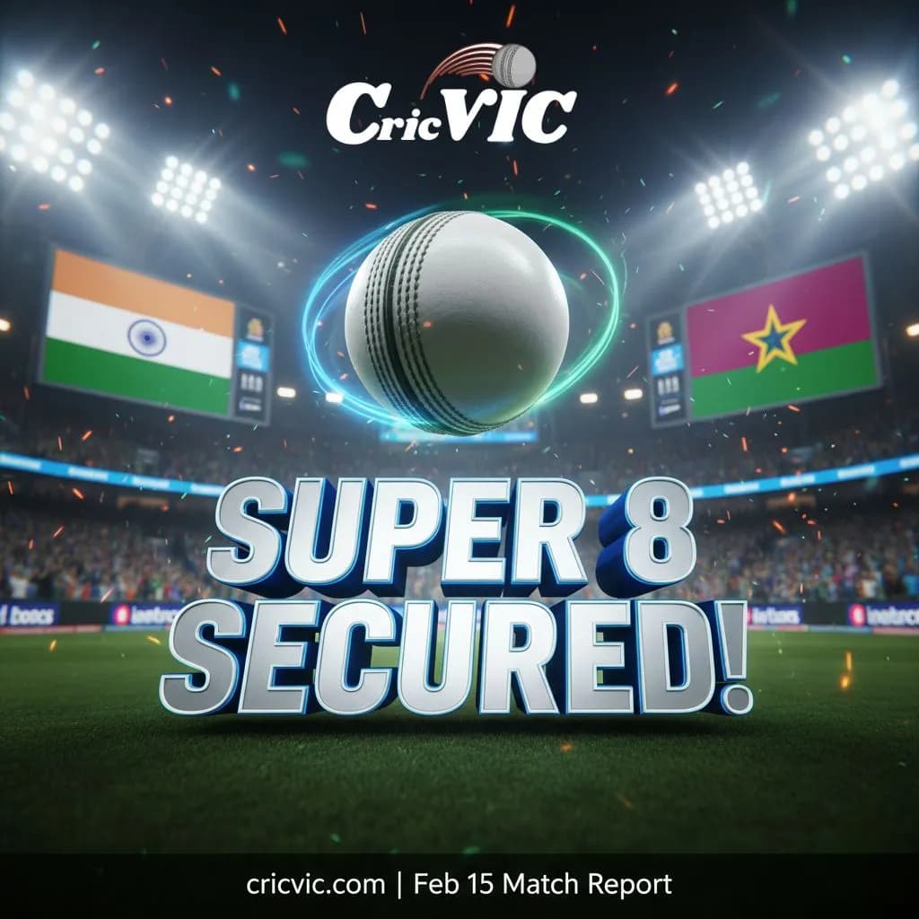 India & West Indies Secure Super 8 Spots: T20 World Cup 2026 Day 9 Recap