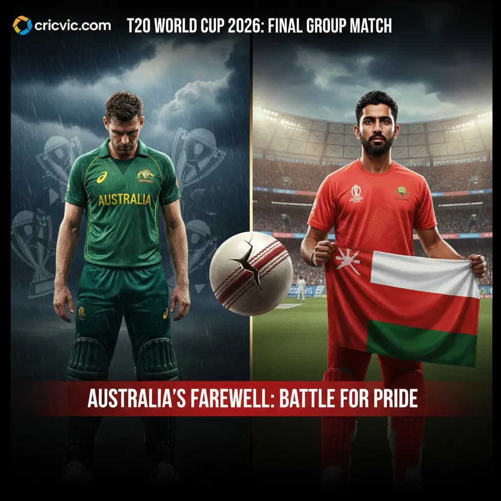 Australia’s Final Stand — Pride on the Line Against Oman: T20 World Cup 2026