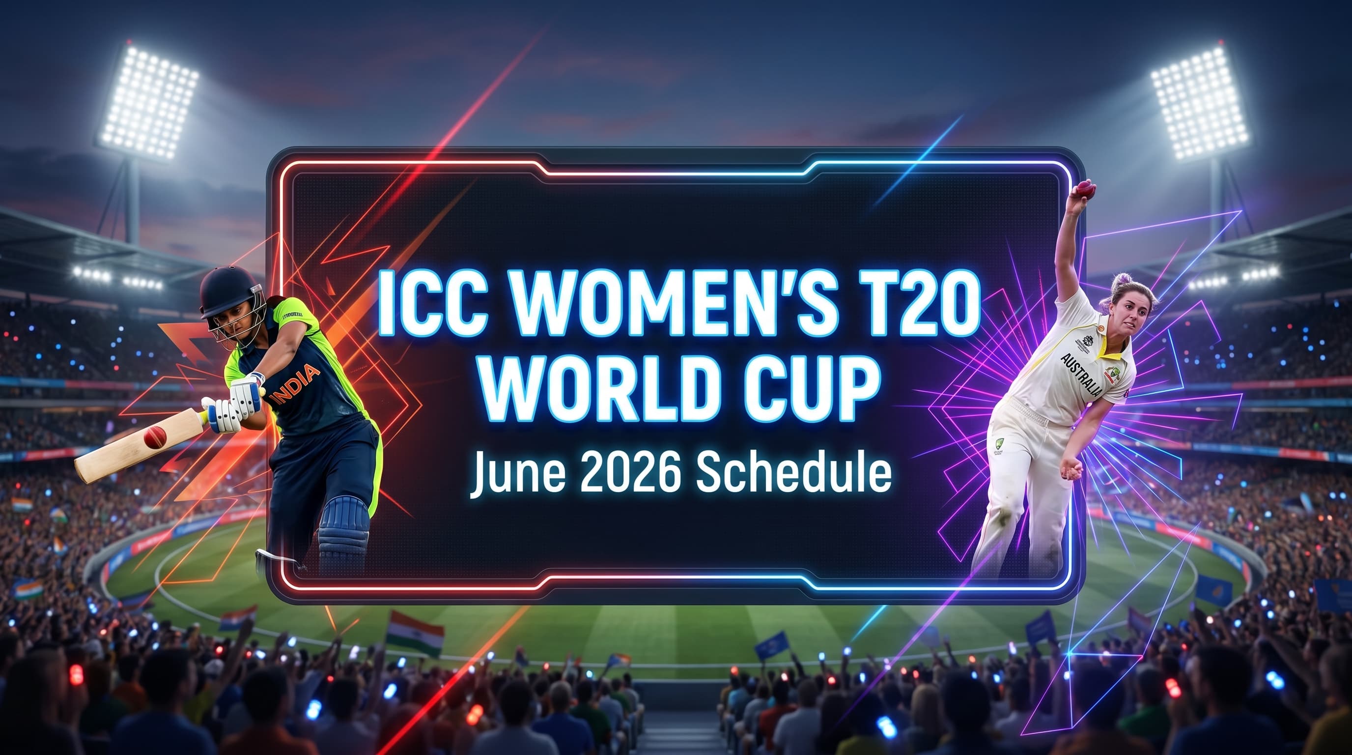 Upcoming Women’s Cricket Matches June 2026: Full Schedules, Teams & Fixtures