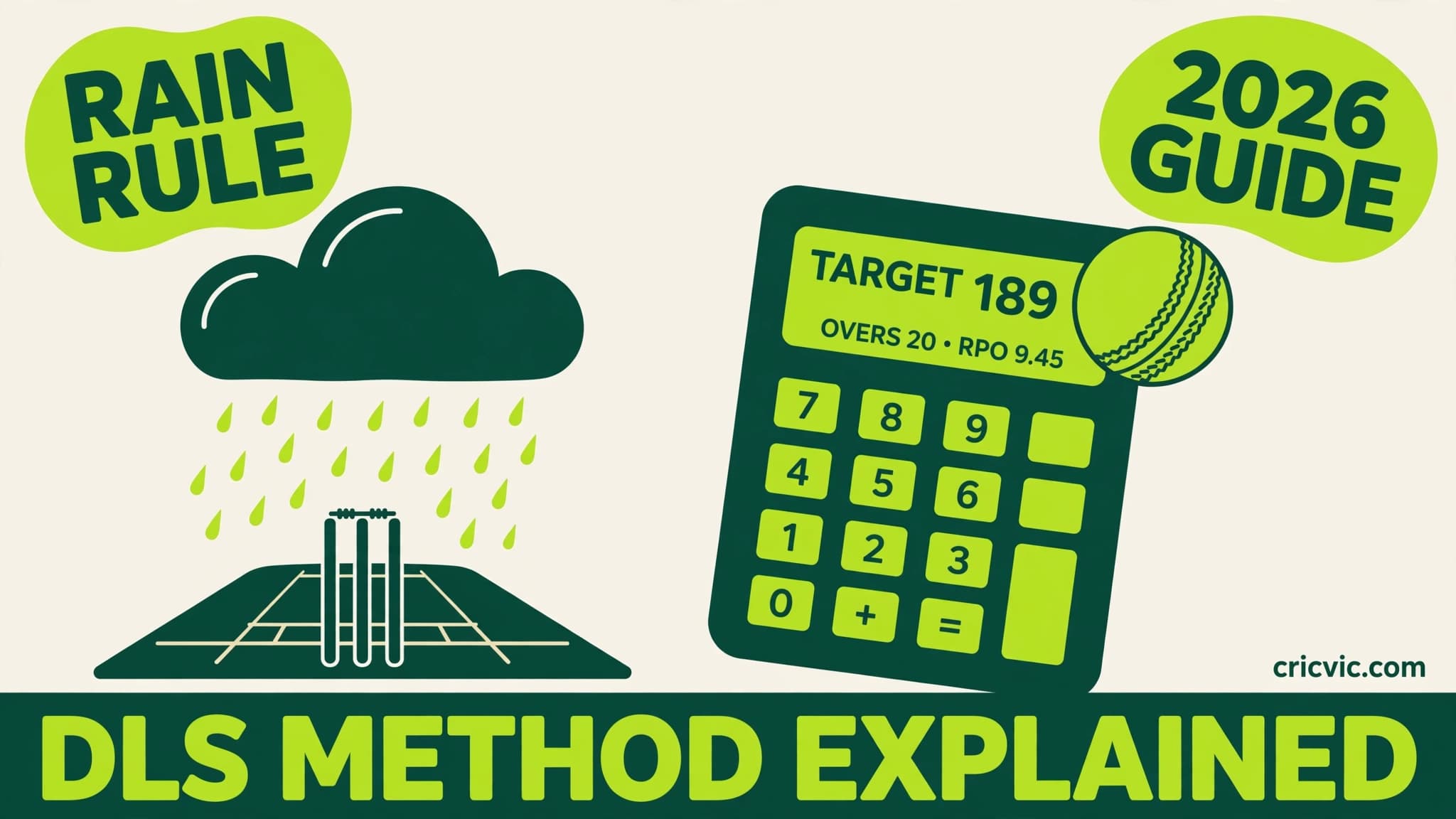 DLS Method Explained: How Rain Targets Are Calculated