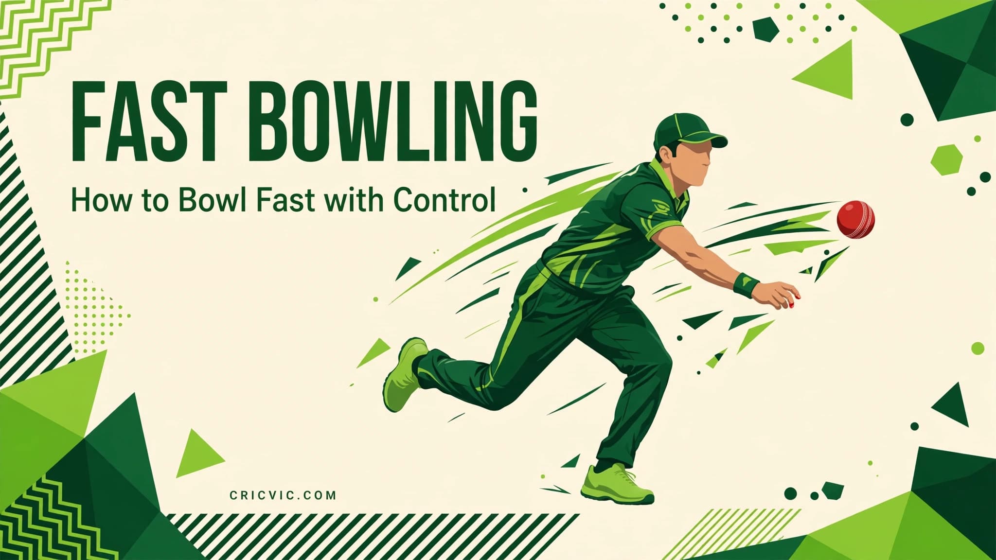 Fast Bowling Technique: How to Bowl Fast with Control