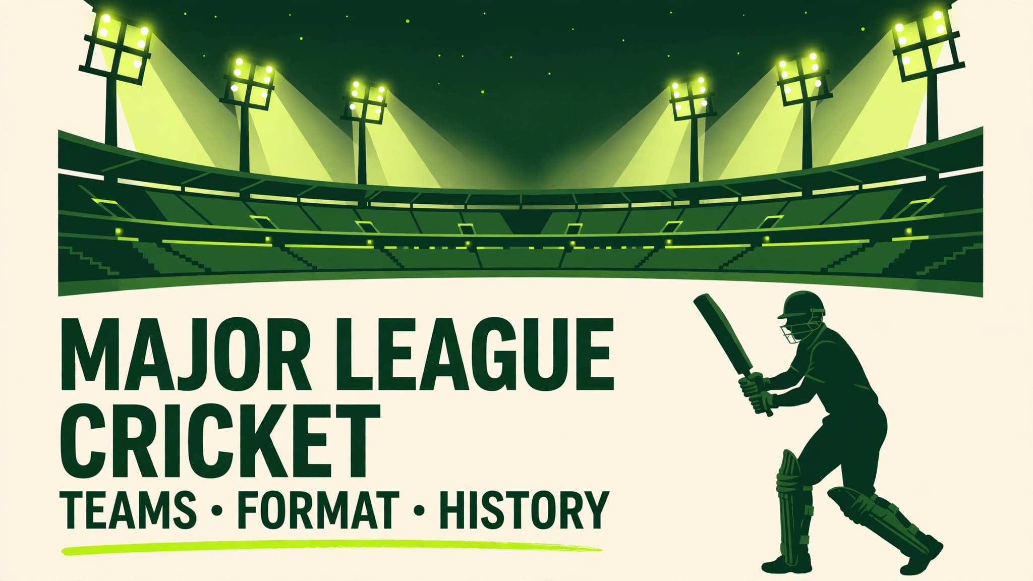 Major League Cricket (MLC): Complete Guide — Teams, Format, Schedule and History