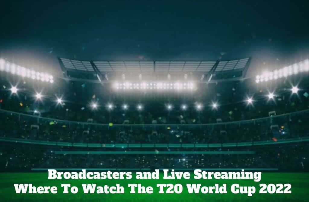 T20 World Cup Broadcasters: TV Channel, Radio, and Live Streaming