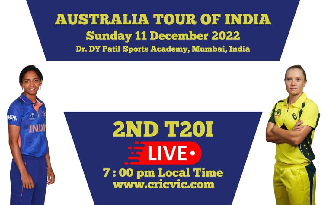 India v Australia 2nd T20I 2022