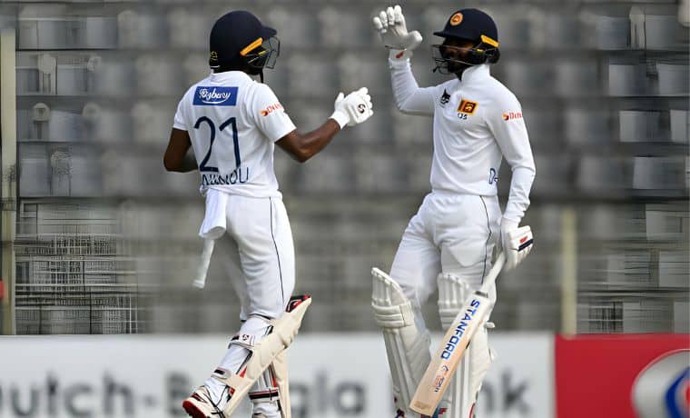 Sri Lanka’s Dhananjaya de Silva and Kamindu Mendis Smash Records with Historic Partnership