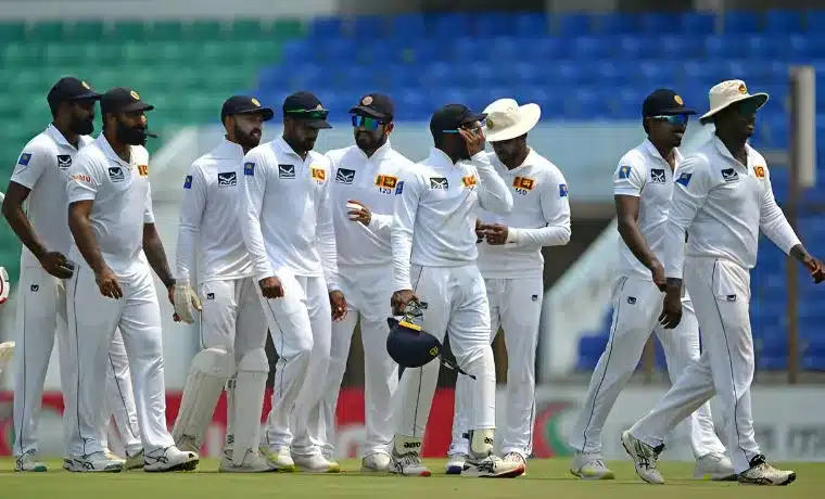 Sri Lanka Overtake Pakistan in World Test Championship Race